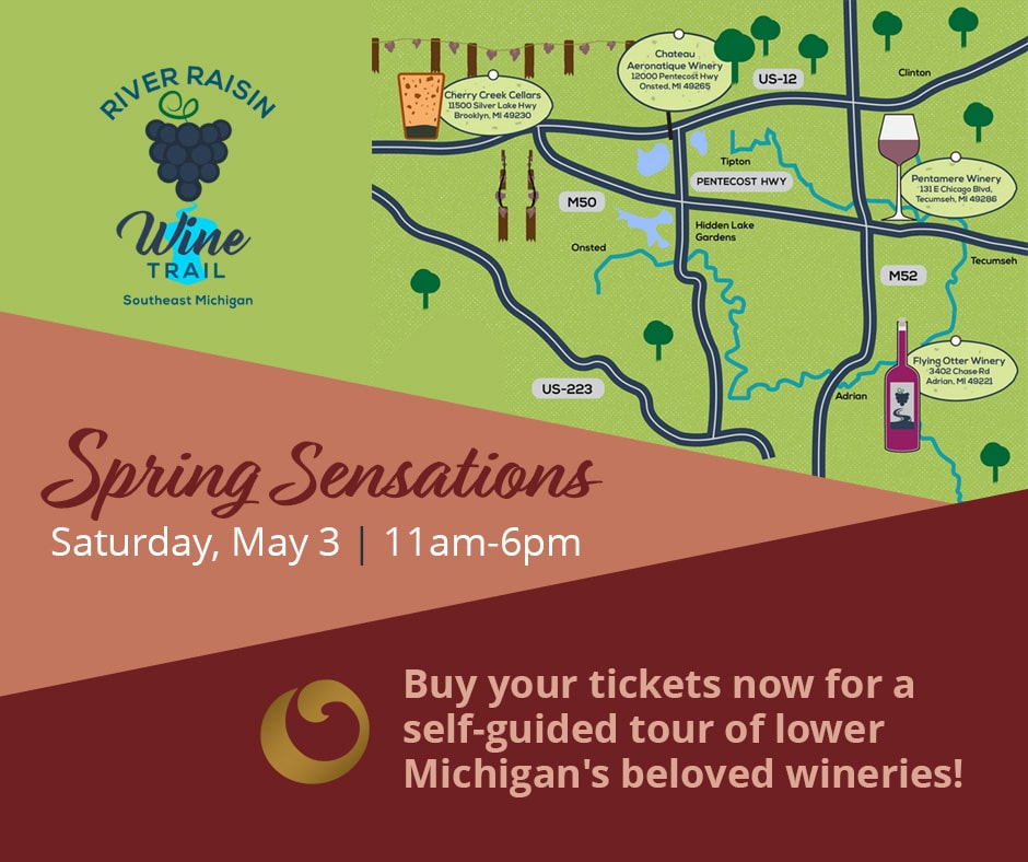 Spring Sensations Fare and Pair Saturday May 3, 2025